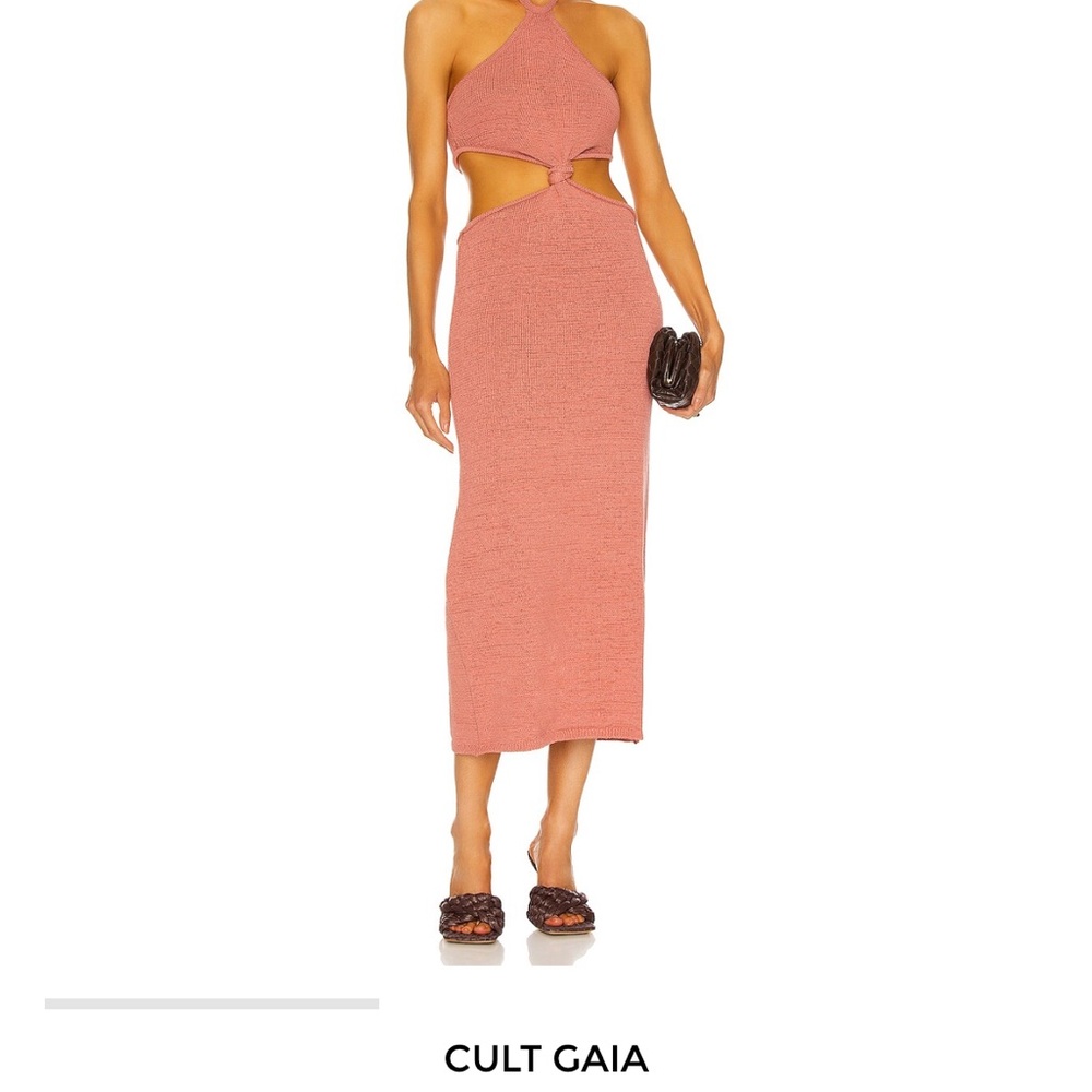 Cult Gaia Women's Pink Cutout Dress